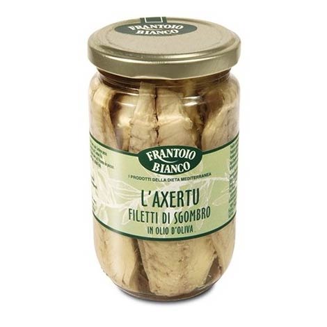 Filetti di Sgombro in olio d'oliva in vasetto