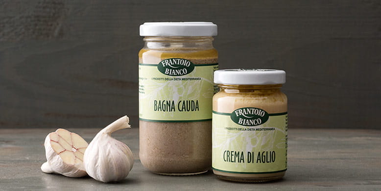 sughi bianchi bagna cauda e crema di aglio